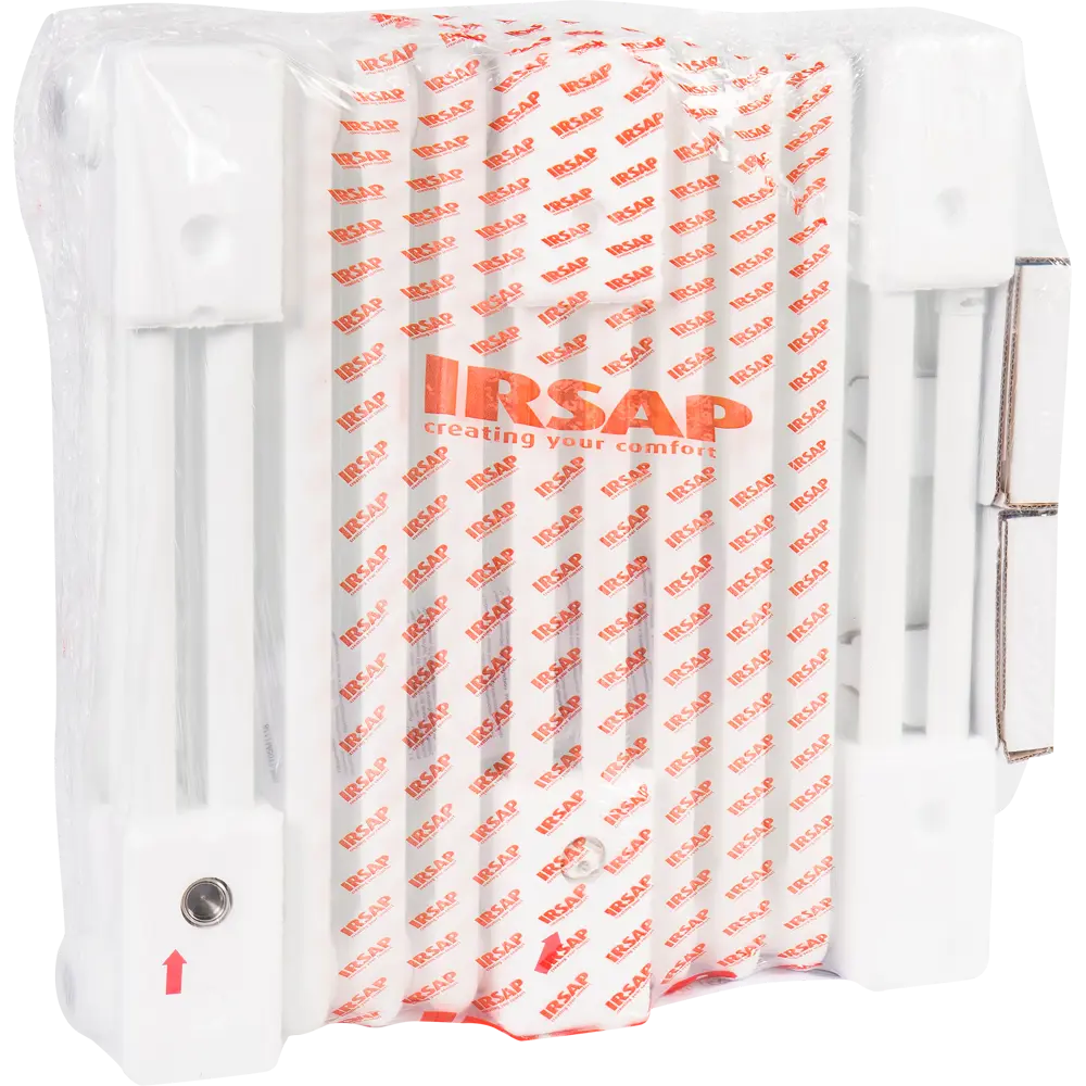 Радиатор трубчатый Irsap Tesi RT305651201A430 500/100 12 секций боковое подключение сталь белый 81990688 STLM-2180557 - Вид №5
