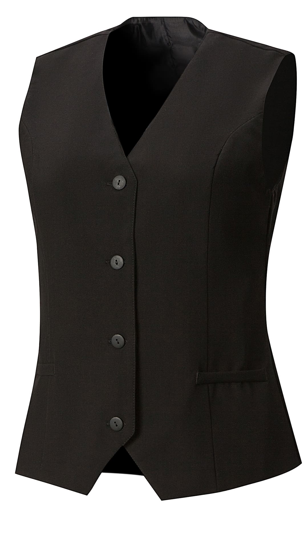 62874 Жилет  женский BLACK El-Risto  Одежда для официантов  размер 48 