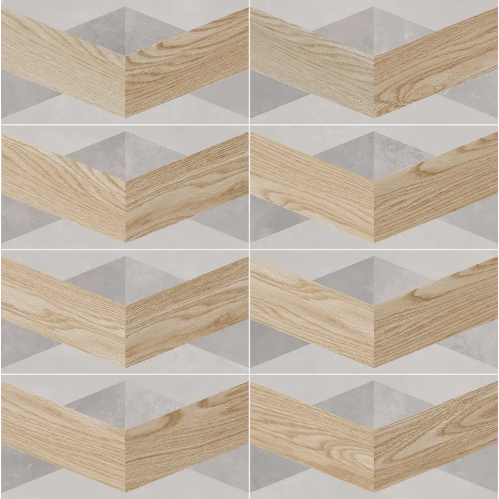 Настенная плитка KREAFORTA Mersey Wood Mix 2 20x40 см 1.62 м² матовая цвет разноцветный 89413657 STLM-2010178 - Вид №2