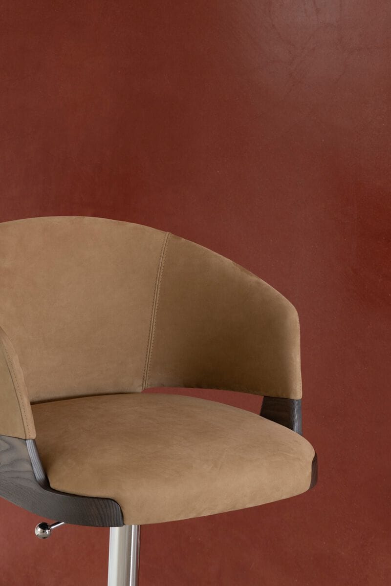 Тканевый поворотный стул Potocco ARCH-00142180 - Вид №2