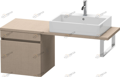 DS532207575 DuraStyle Шкафчик для компактной консоли Лен, декор Duravit