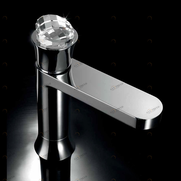 Однорычажный смеситель для раковины с клапаном клик-клак 67.004C MAIER MUSE DIAMOND 67004C