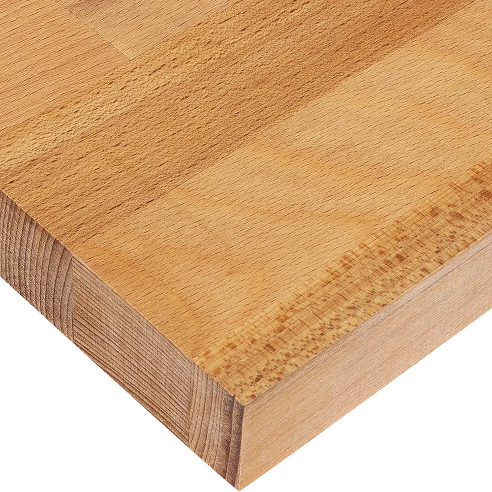 Столешница 120x80x4 см массив дерева цвет бук 84370251 STLM-2134143 Santreyd Массив бука - Вид №1