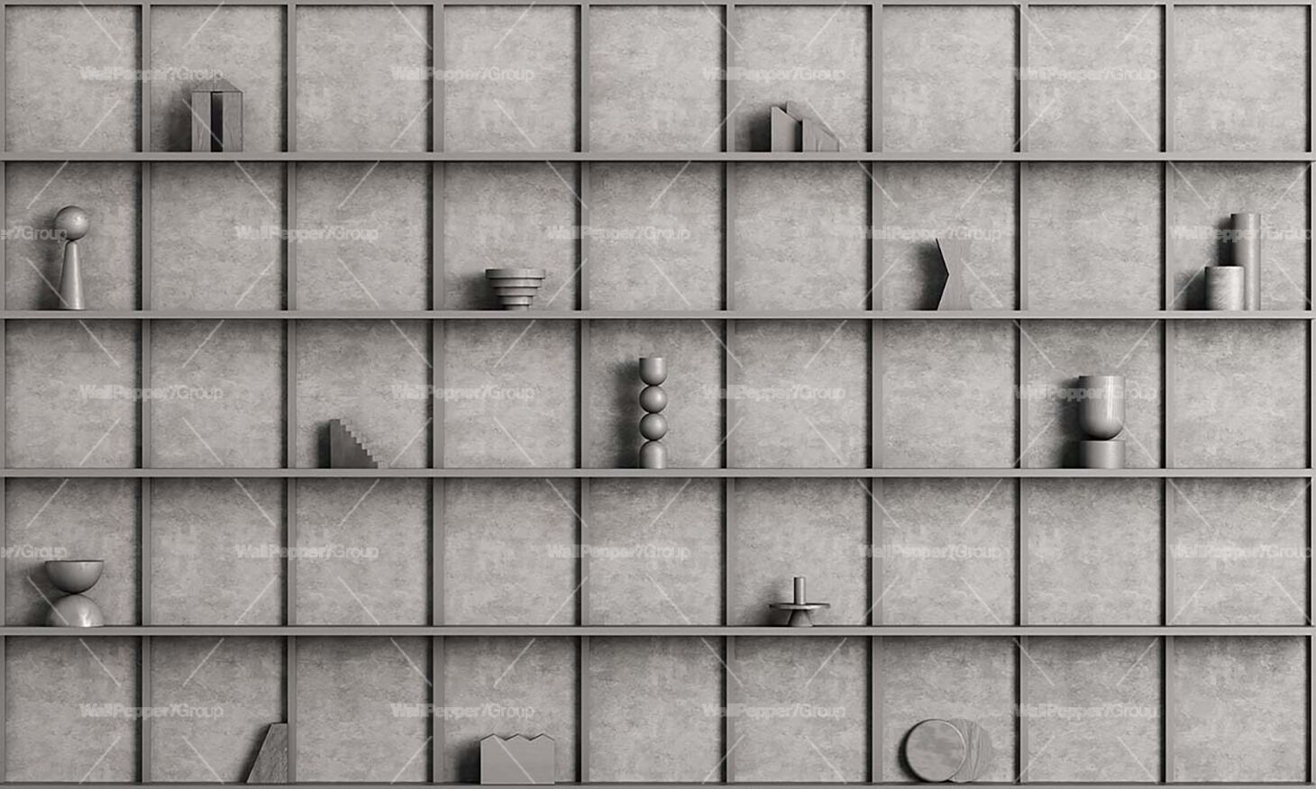 Carta da parati moderna, PVC free, eco-friendly, lavabile WallPepper Moderna-DATE ARCH-00065114 - Вид №2