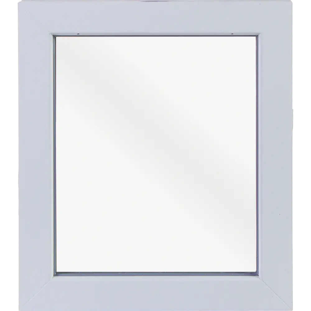 Окно пластиковое ПВХ Deceuninck глухое 600x500 мм (ВxШ) однокамерный стеклопакет белый/белый STLM-2072826 - Вид №1