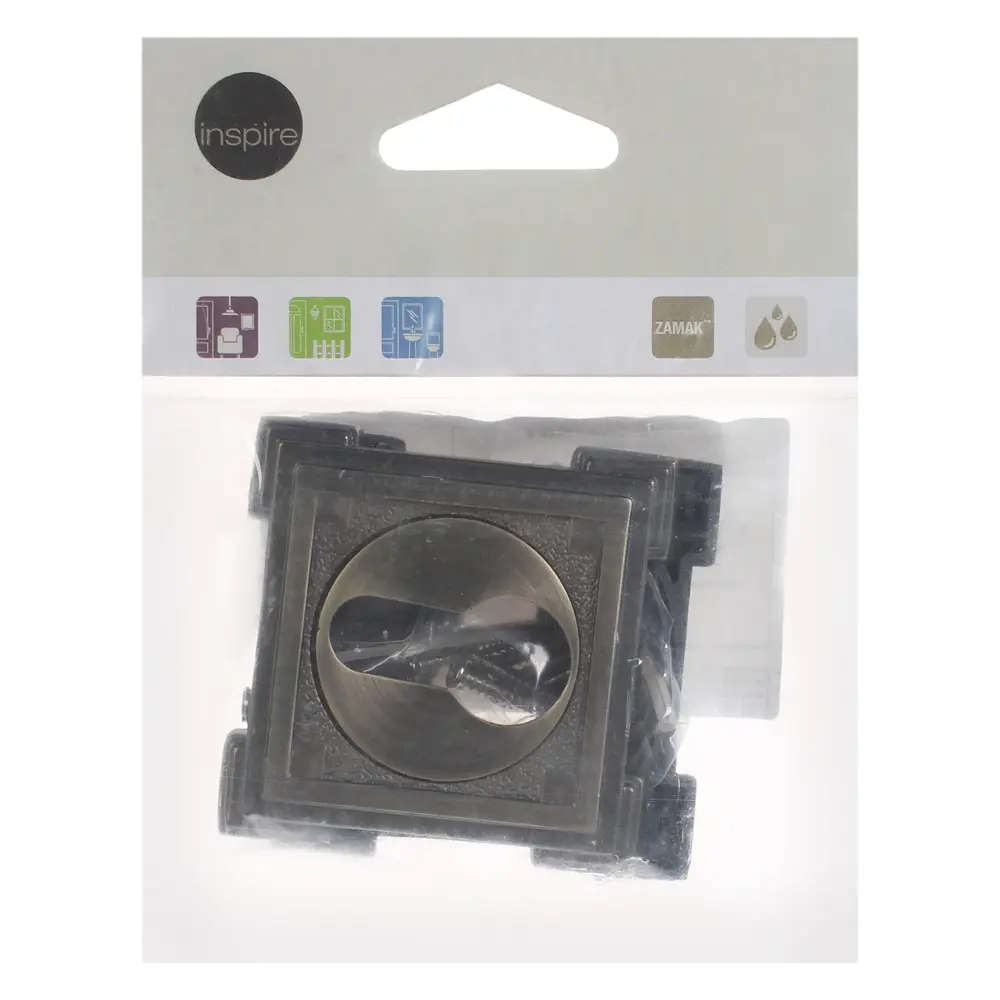 Накладка на цилиндр INSPIRE SZAB01-CYL в бронзе с сатинированным покрытием 18827575 STLM-0895773 - Вид №2