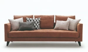 Marac 3-х местный кожаный диван Willy slim