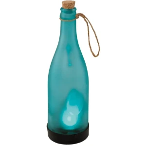 Светильник светодиодный на солнечных батареях 1x0,06 Вт, цвет голубой