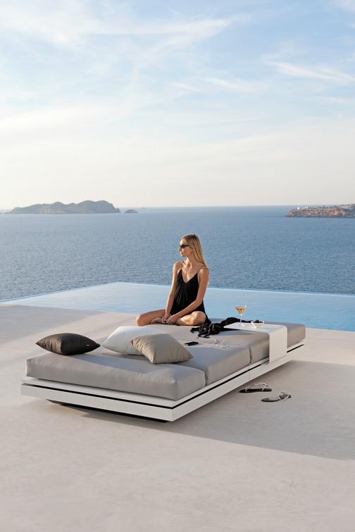 Приставные столики pca white f8 35см x 45см Manutti Elements MNST777 - Вид №7