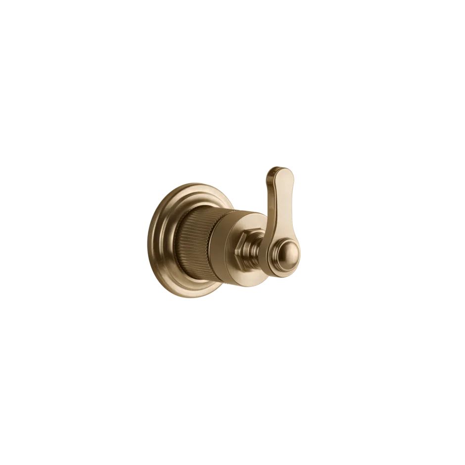 Запорный клапан 65247 726 Gessi Venti20 ТЕПЛАЯ БРОНЗА BR. PVD 65247726