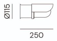 Il Fanale Настенный светильник для улицы из металла Garden 245.07.orb - Вид №1