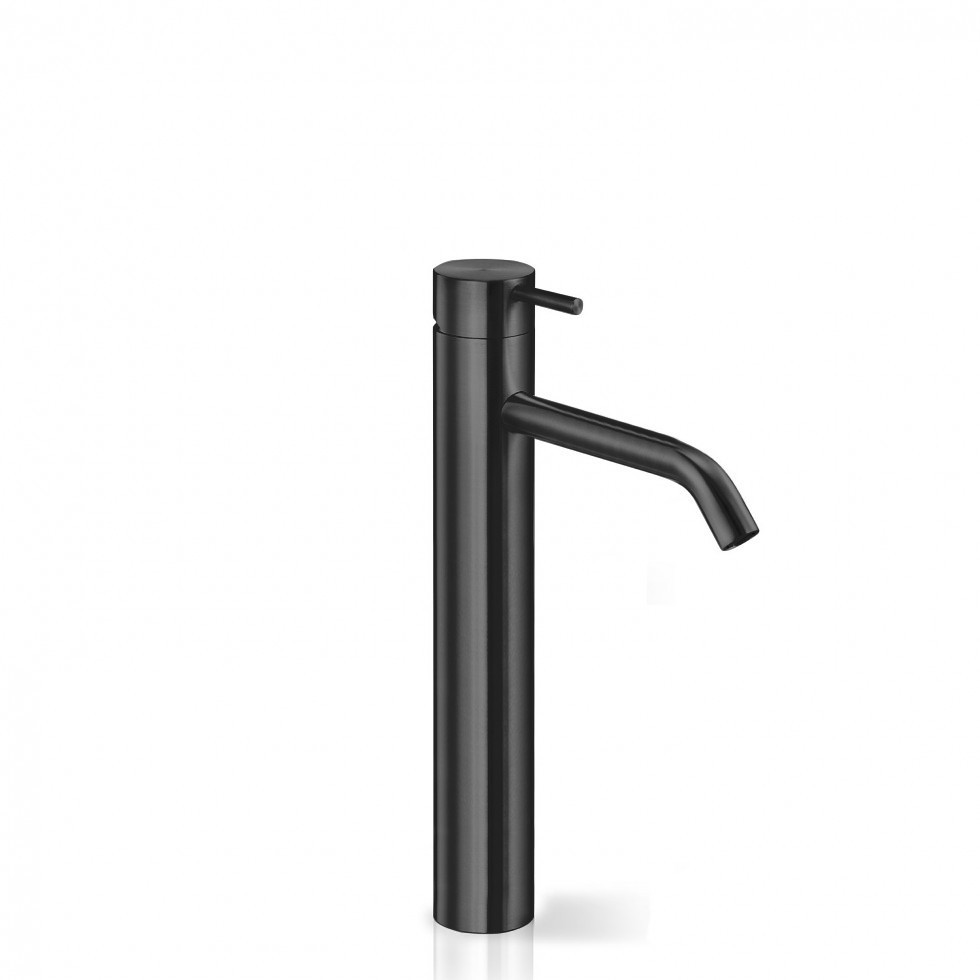 ONE011BKL Смеситель для раковины Linki ONE, Черная полированная сталь