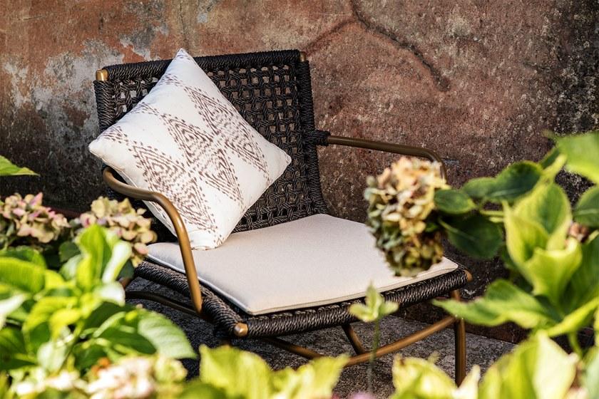 cbdesign Садовое кресло из синтетического волокна с подлокотниками Lara N416n1 - Вид №4