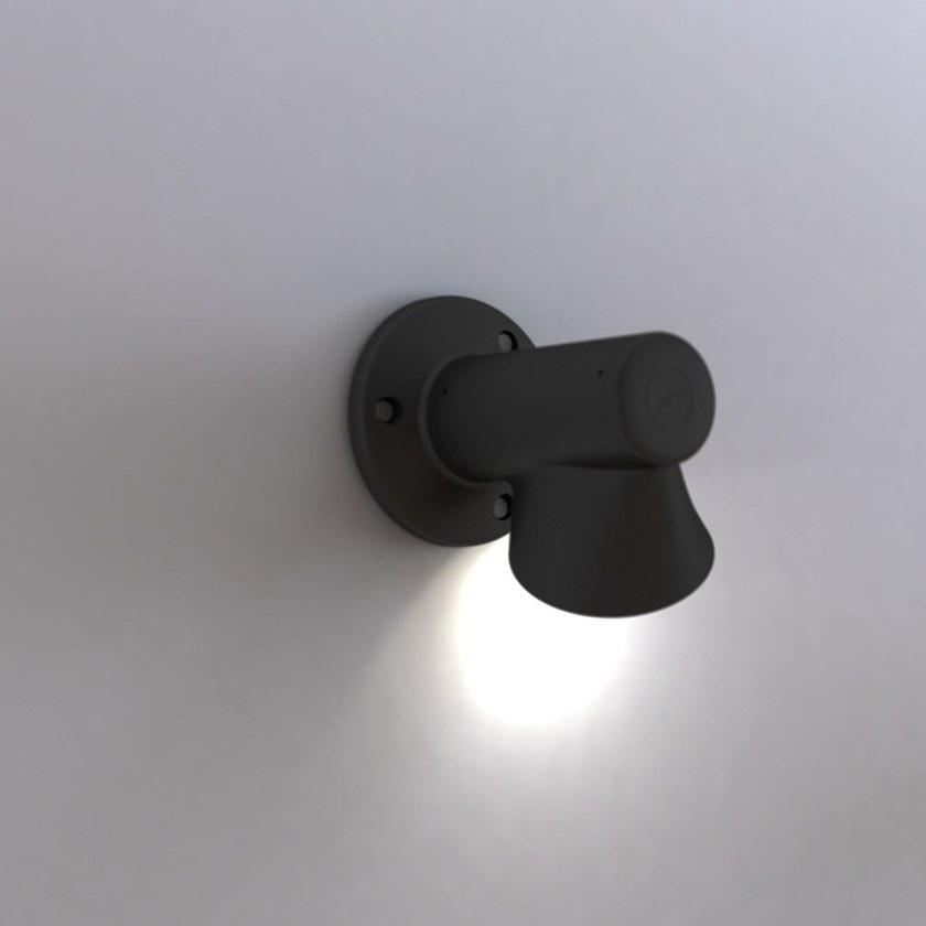 Martinelli Luce Алюминиевый светодиодный уличный настенный светильник Bruco 1440 - Вид №3