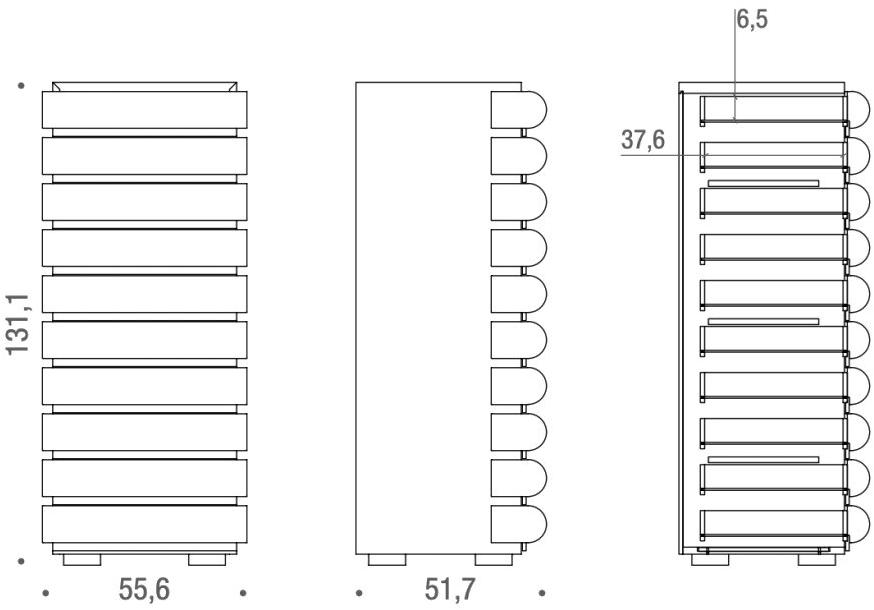 ACERBIS Деревянный лакированный комод Storet sun-id-1502589 - Вид №7
