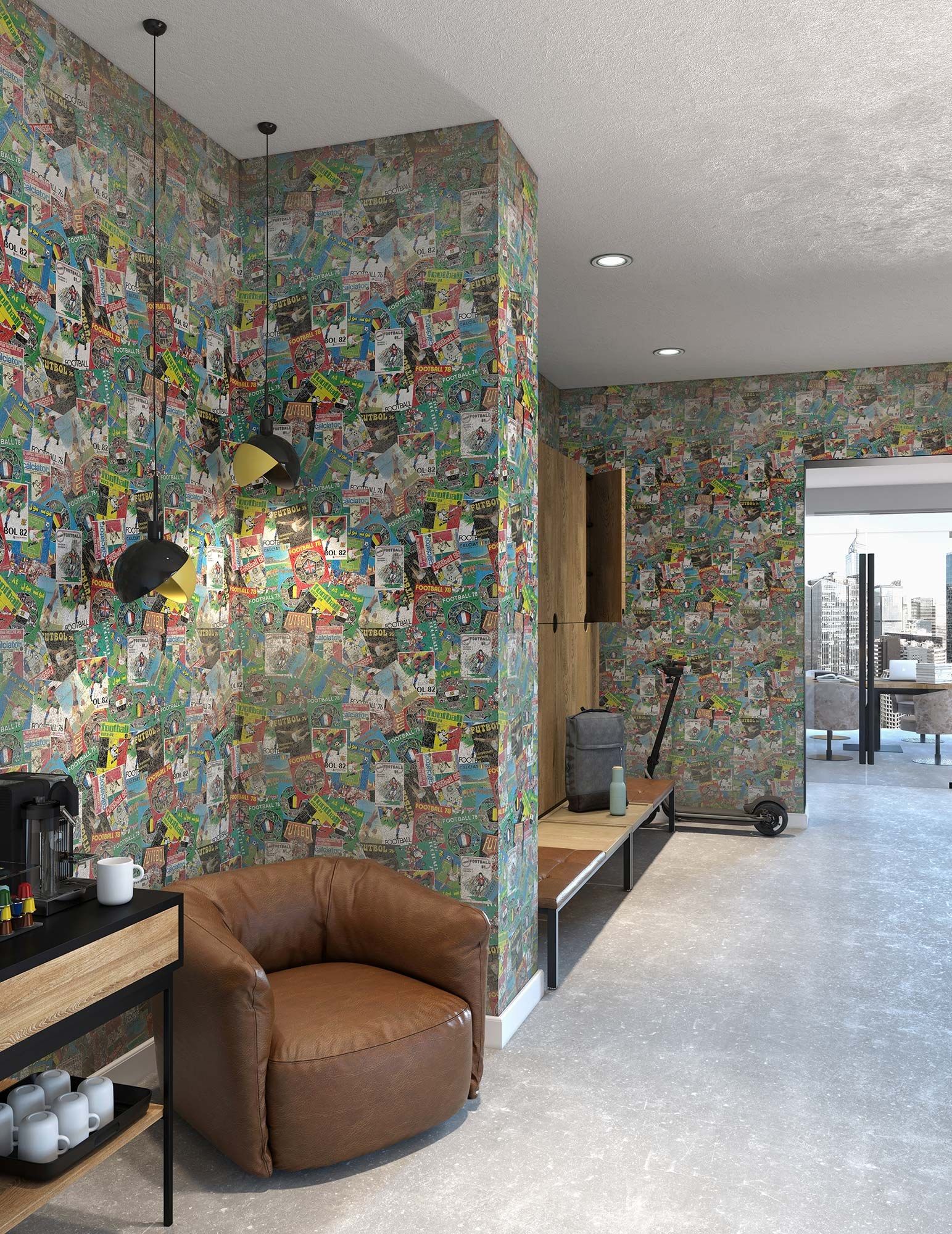 Нетканые панорамные обои с рисунком Tecnografica Panini ARCH-00015752 - Вид №1