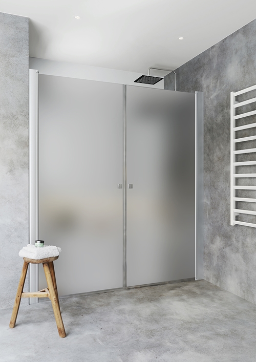 1450596 Красивый Душ Igloo Pro Double 80X100Frostat Hafa Матовый 