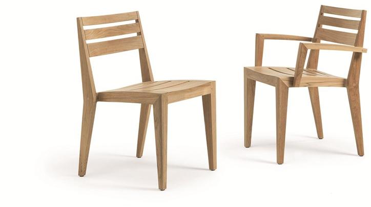 Ethimo Садовый стул из тика с подлокотниками Ribot Rbpdim010 - Вид №10