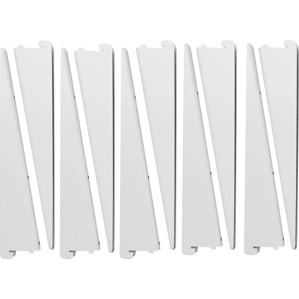 Кронштейн Spaceo для систем хранения 40 см, белый, 10 шт 89352356 STLM-1076540 - Вид №1