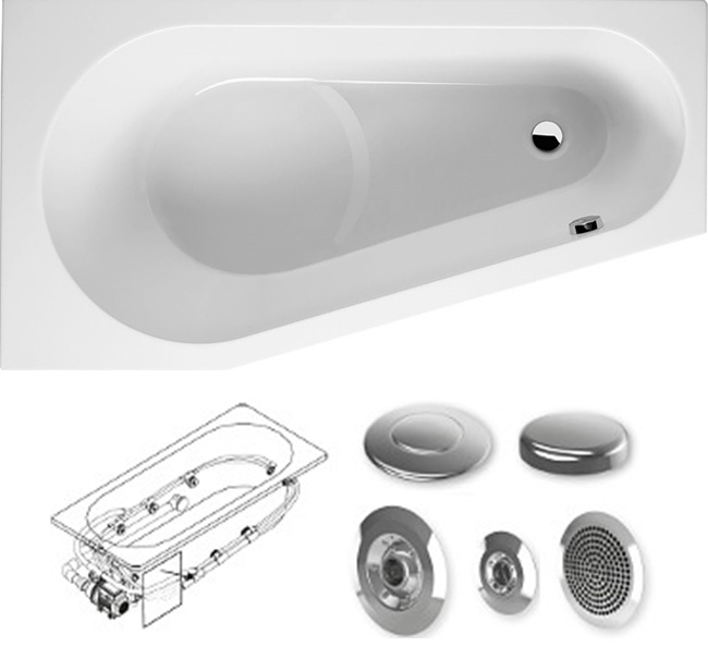 BB8000500000000_hit1 Ванна Riho Delta Santreyd - Вид №8