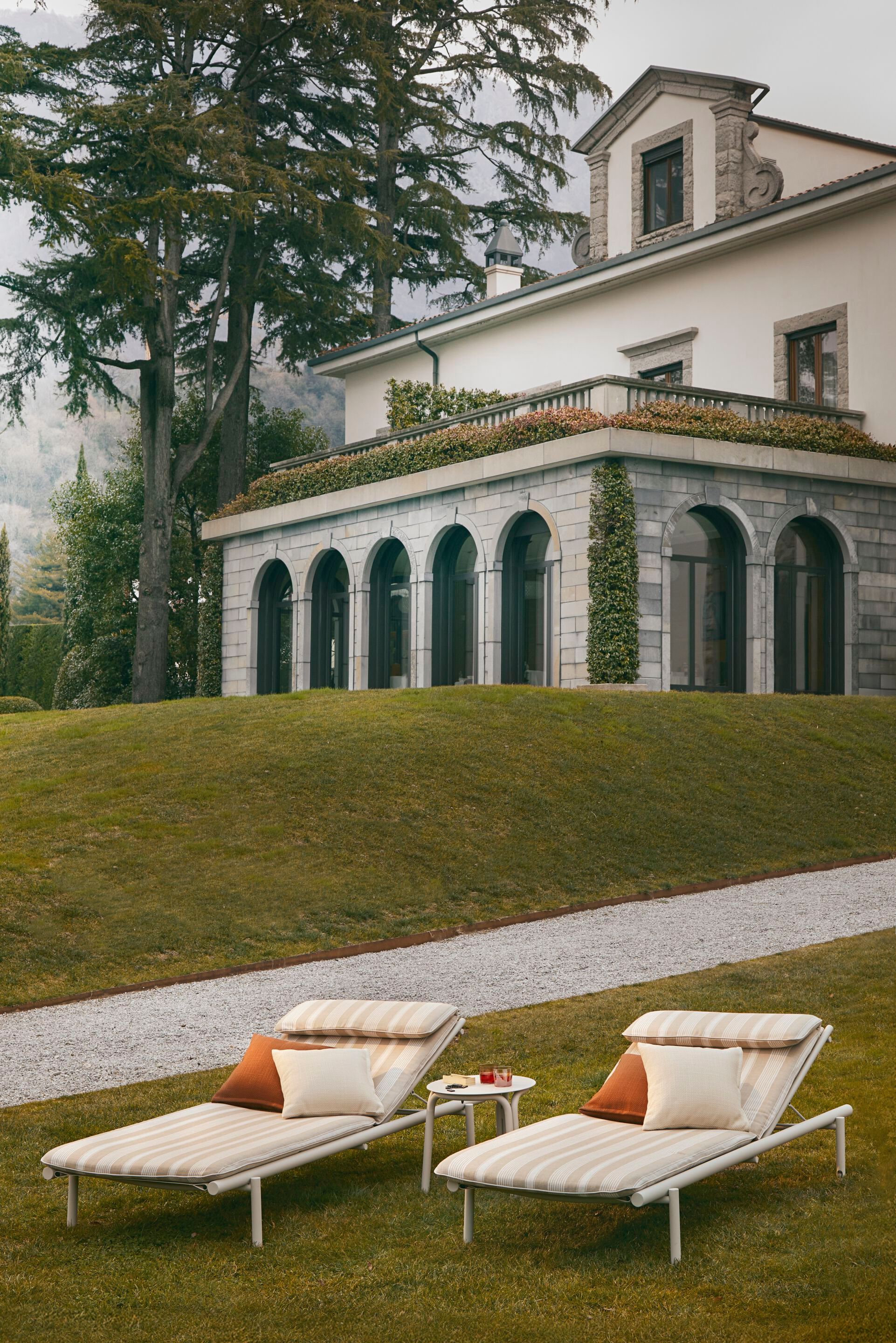 Алюминиевая штабелируемая Садовая кровать Unopiù Salò ARCH-00127447 - Вид №4