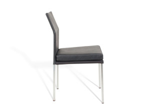 Кожаный мягкий стул