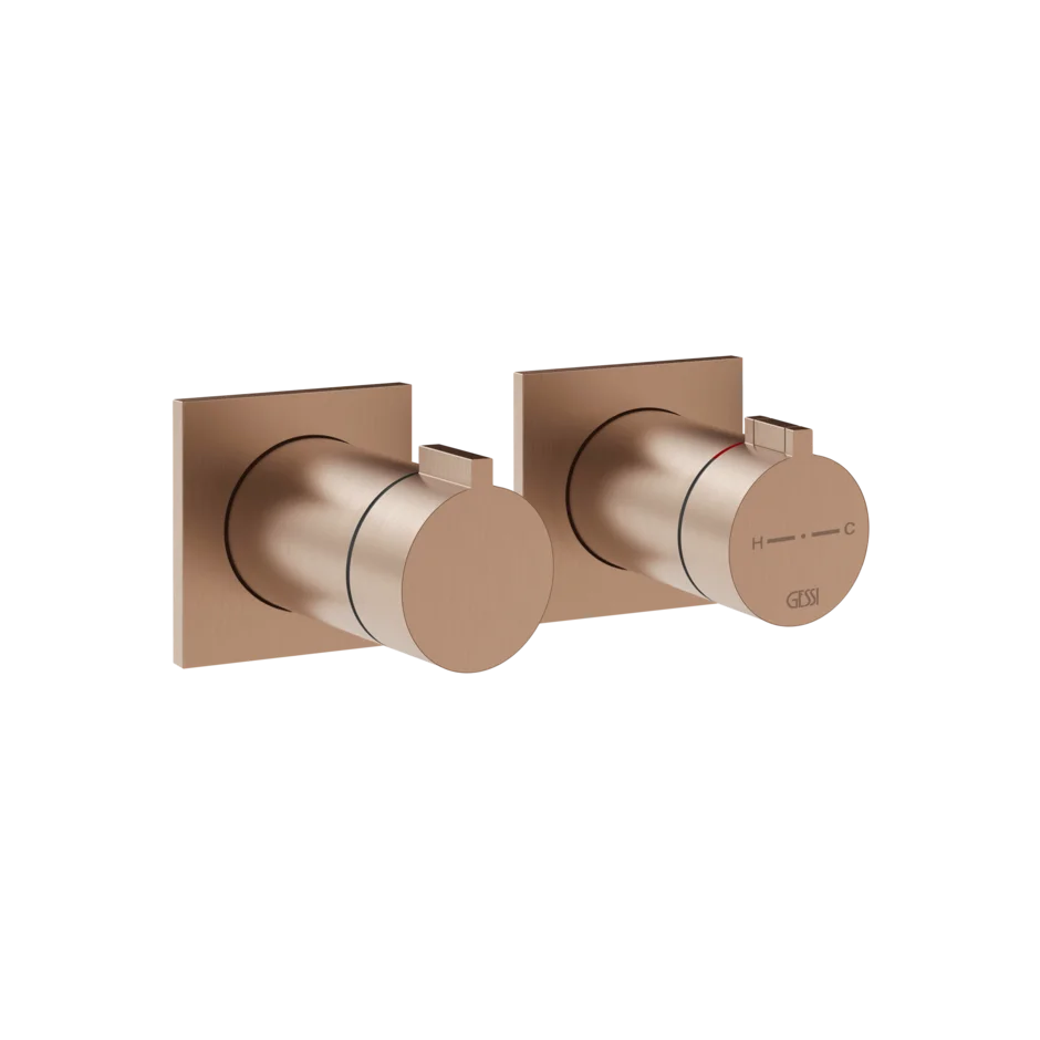 Смеситель для душа 73032 708 Gessi Inverso МЕДНЫЙ МАТОВЫЙ PVD 73032708