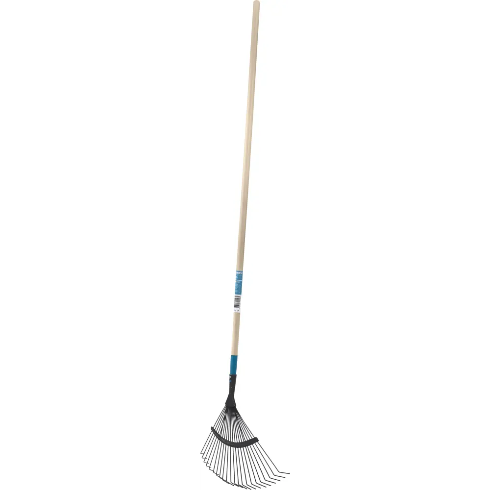 Грабли веерные Fiskars Plantic Light 22 зуба 176 см сталь с черенком 87669468 STLM-2030867  - Вид №3