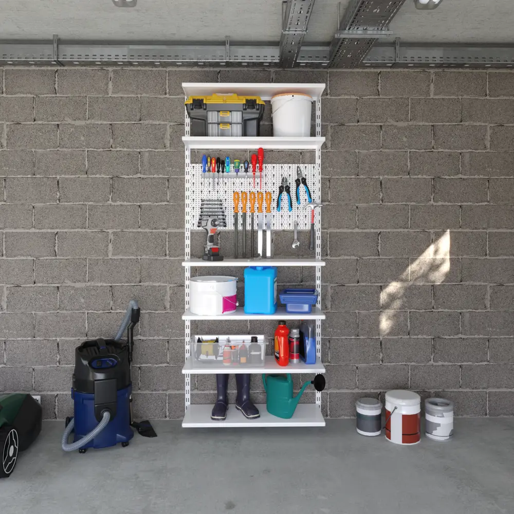 Направляющая двухрядная Spaceo 200 см цвет белый STLM-2199798 - Вид №9