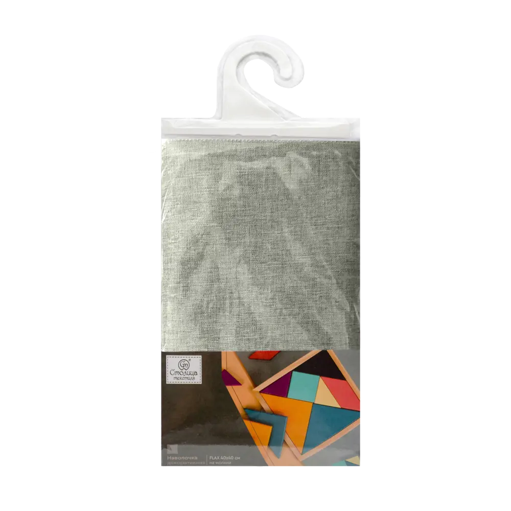 Наволочка Santreyd Flax 40x40 см - минимализм в деталях 87688747 STLM-1053967 - Вид №3