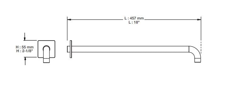 Термостатический набор для душа с душем BARIL PRO-3000-28 ARCH-00092034 - Вид №3