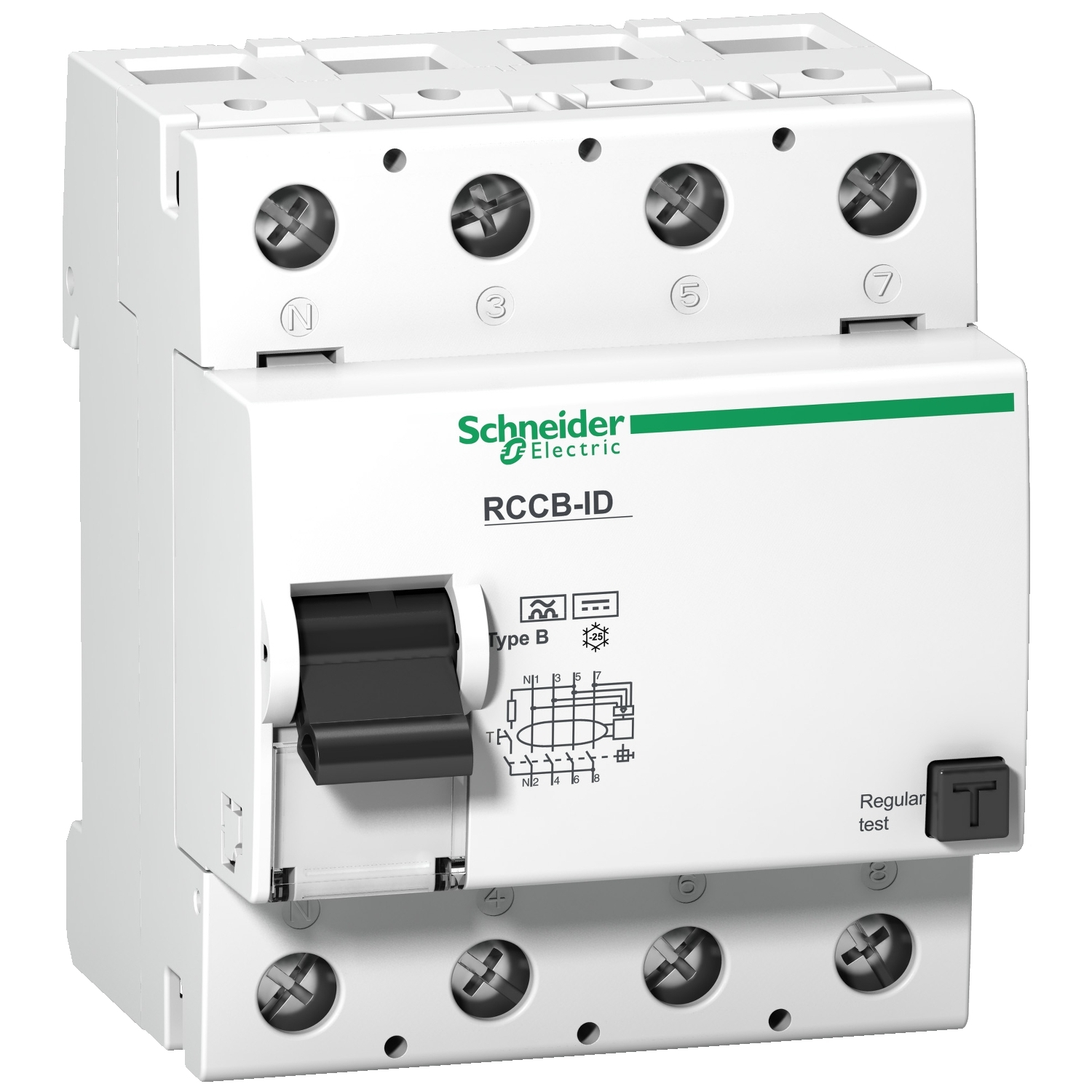 16766 УЗО Acti9 4P 125А 500мА (B) Schneider Electric Acti 9 
