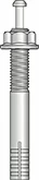 Анкер EB 01 08 050 EB01 Tecfi 8 х 505