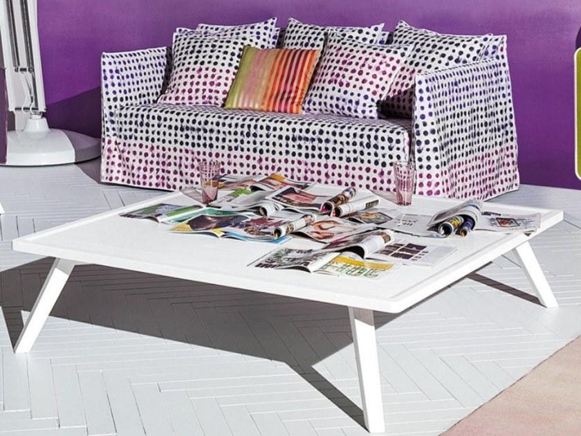 Gervasoni Низкий квадратный журнальный столик Gray sun-id-1462952 - Вид №1