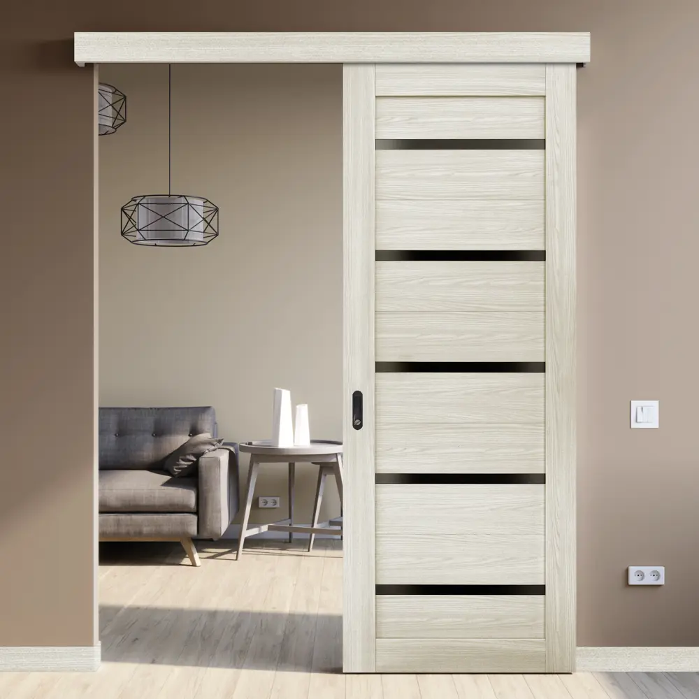 Комплект двери Artens Дукато глухая 70x200 см Hardflex цвет бора без доборов STLM-2103977 - Вид №2