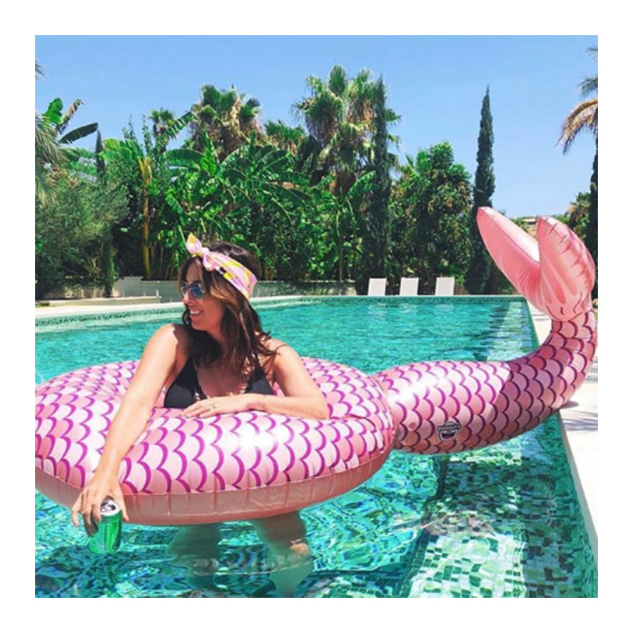 NTPF-0001 Круг надувной , mermaid rose gold BigMouth  - Вид №2