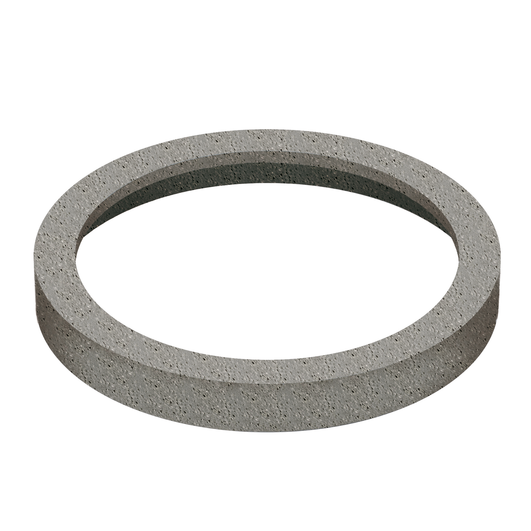 75C001 Крышка для душевой лейки Ø300 Ritmonio Diametro35 Inox Concrete