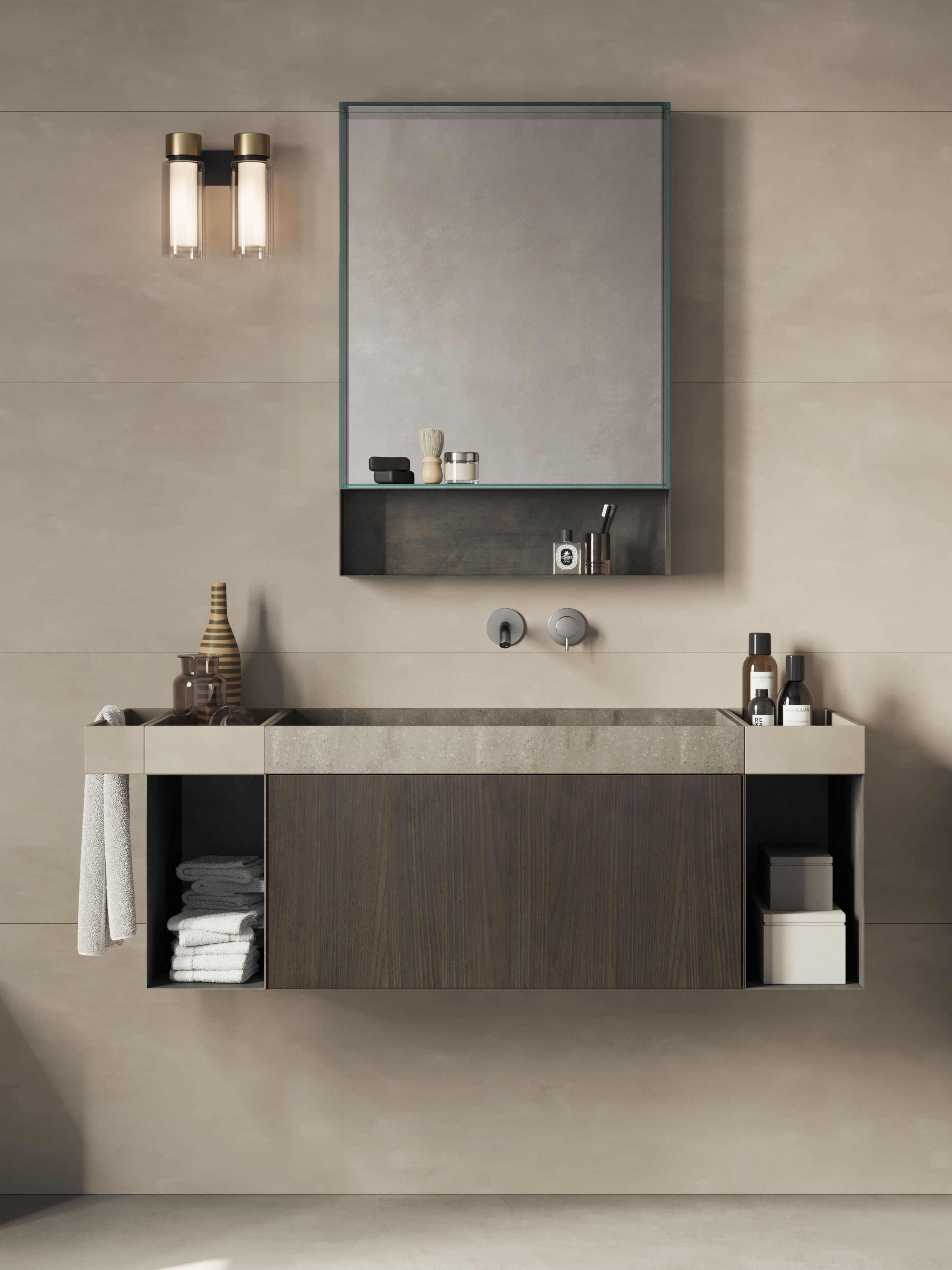 Раковина Corian® с поддоном Rexa Компактная жизнь ARCH-00097593 - Вид №3