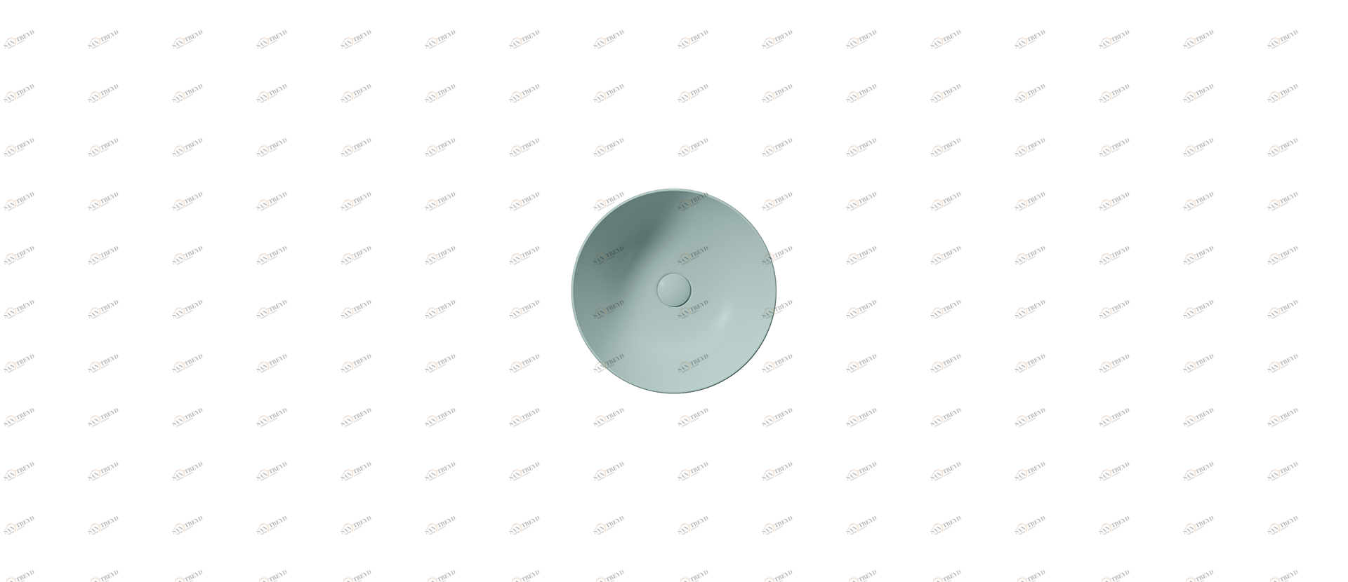885115 Накладная раковина на столешницу  овальная GSI ceramica 
