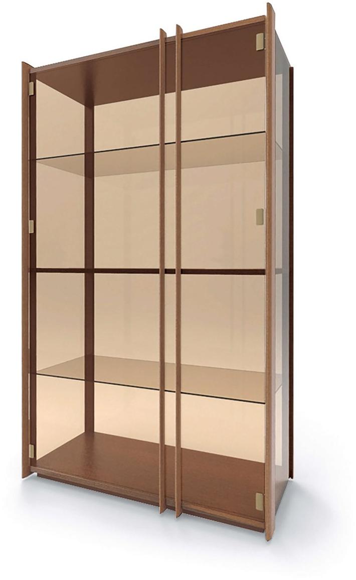 Pacini & Cappellini Книжный шкаф / витрина из дерева и стекла  5554.105  - Вид №2