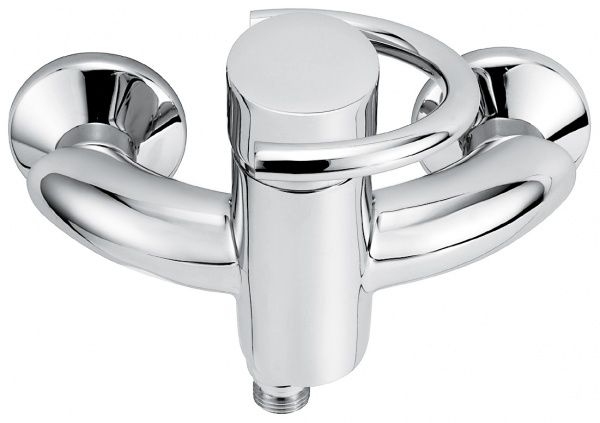 6602CR Смеситель Twist для душа, цвет хром EMMEVI