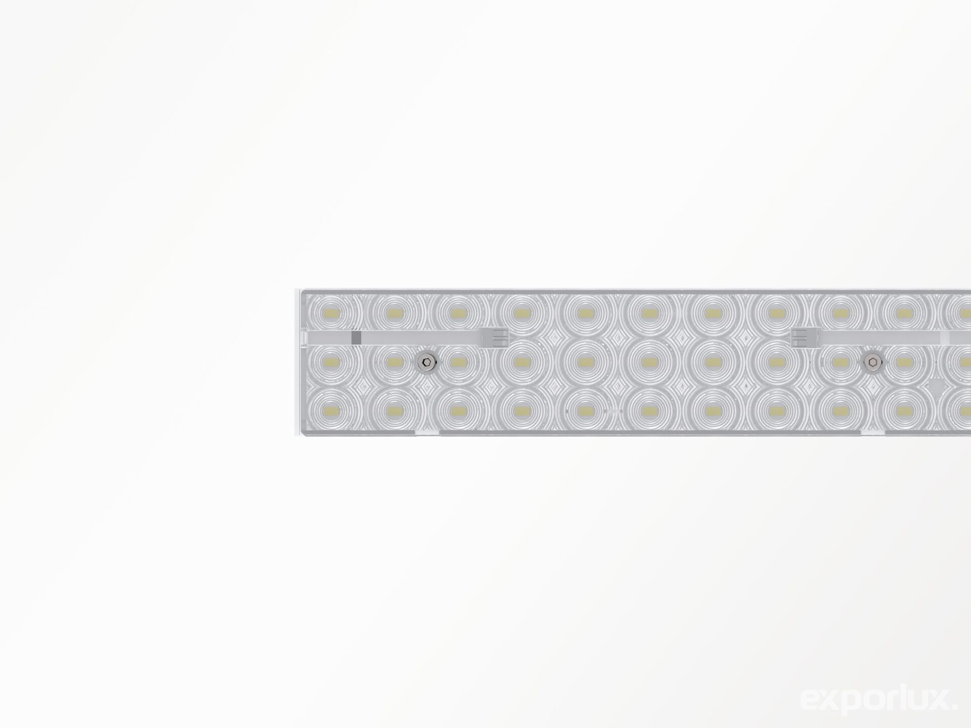 Алюминиевый светодиодный подвесной светильник Exporlux OPTICAL ECOLED SU ARCH-00110863 - Вид №1