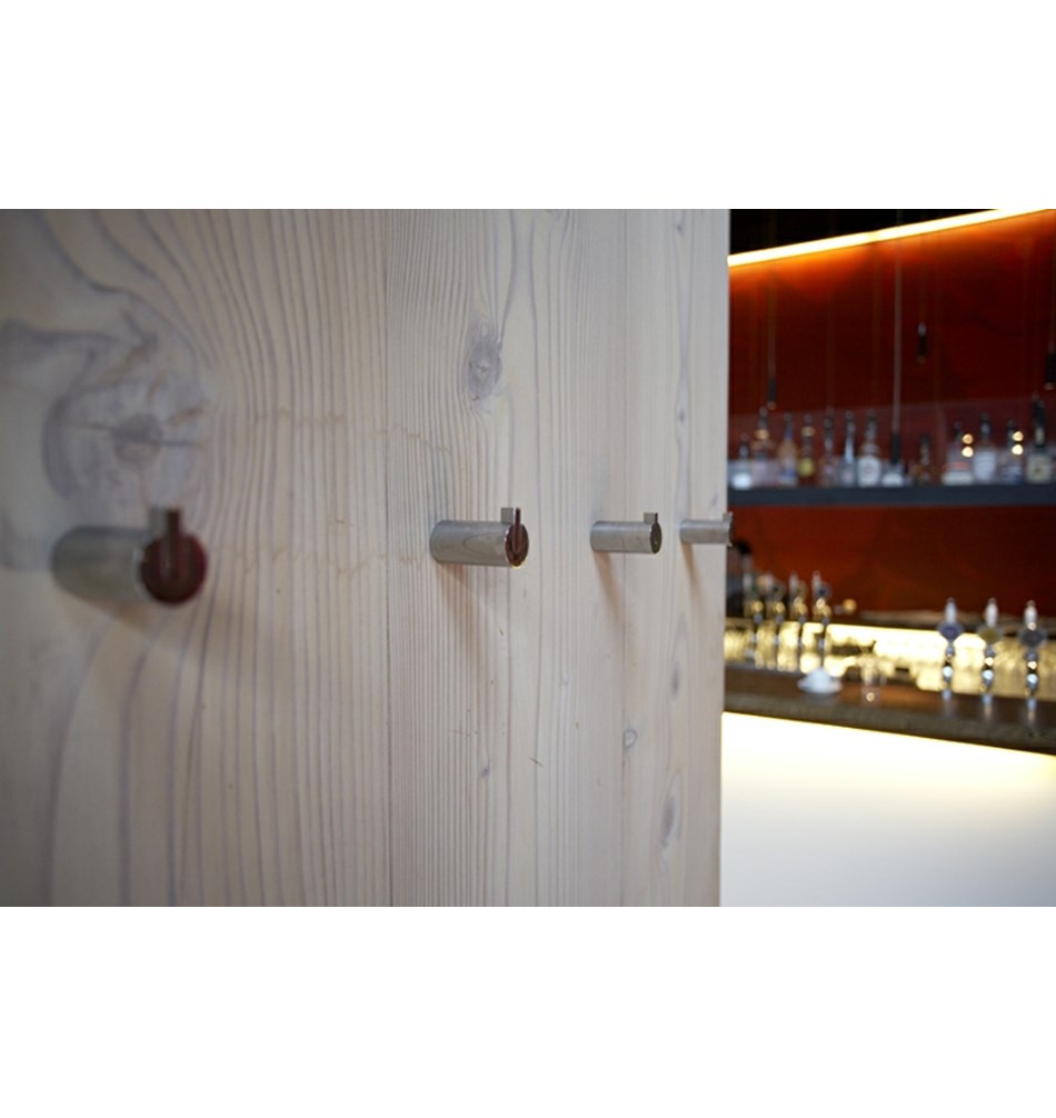 FROST Крючок 6 » 2 шт. отполированный Нержавеющая сталь Полированный хром O1901-1  - Вид №2