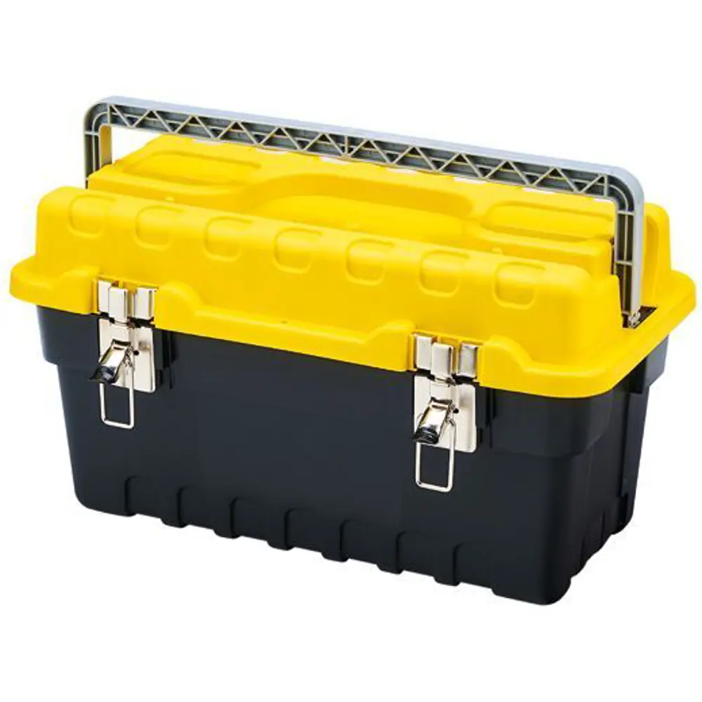 Ящик для инструментов Zalger Strongo Metal 18 дюймов 458x247x233 мм, металл 87582594 STLM-2079035 Santreyd 