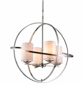 Подвесная люстра Divinare Spazio 1159/01 LM-4 DIVINARE ДИЗАЙНЕРСКИЕ, SPAZIO, ШАР 074576 Белый