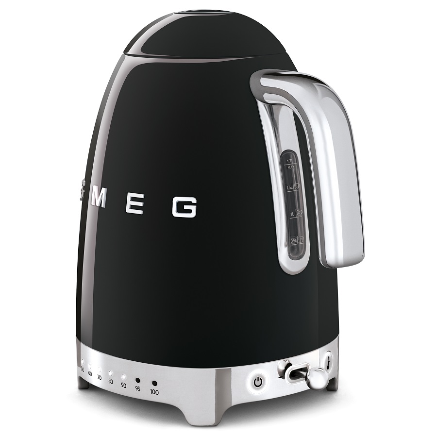 Чайник электрический Smeg с регулируемой температурой, черный KLF04BLEU - Вид №3