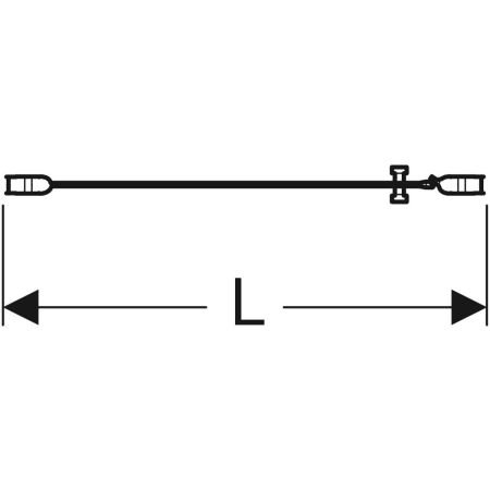 500.955.00.5 Распашная дверь IDO Showerama 10-0 Geberit  - Вид №2