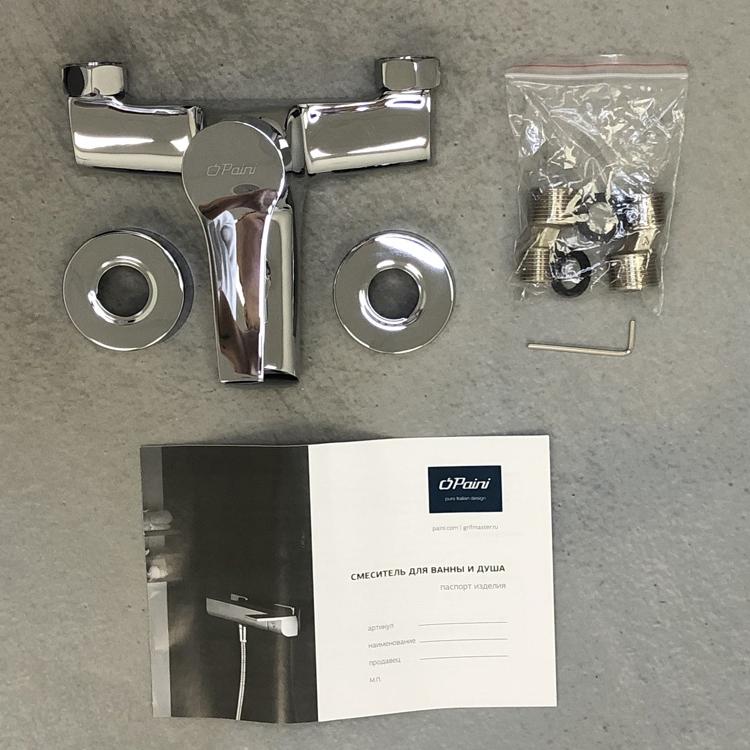 Paini Messina MECR111KM смеситель для ванны  - Вид №5