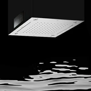 Тропический душ 430х430 PIASQUA4302CNT_IXL Geda Nextage Shower Plates с двумя каскадами, небулайзерами и хромотерапией