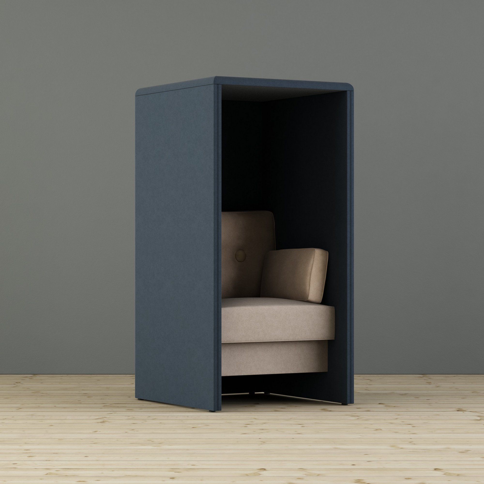 Тканевое кресло с высокой спинкой Glimakra of Sweden Limbus ARCH-00035535 - Вид №1